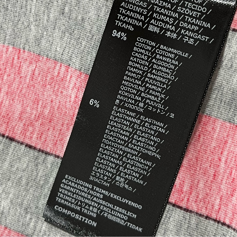 KILLSTAR x AVRIL LAVIGNE Setlist Zip Up Crop Top Tank Vest Striped Black Red L - Picture 14 of 16